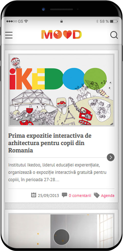moodboard article viewed on mobile